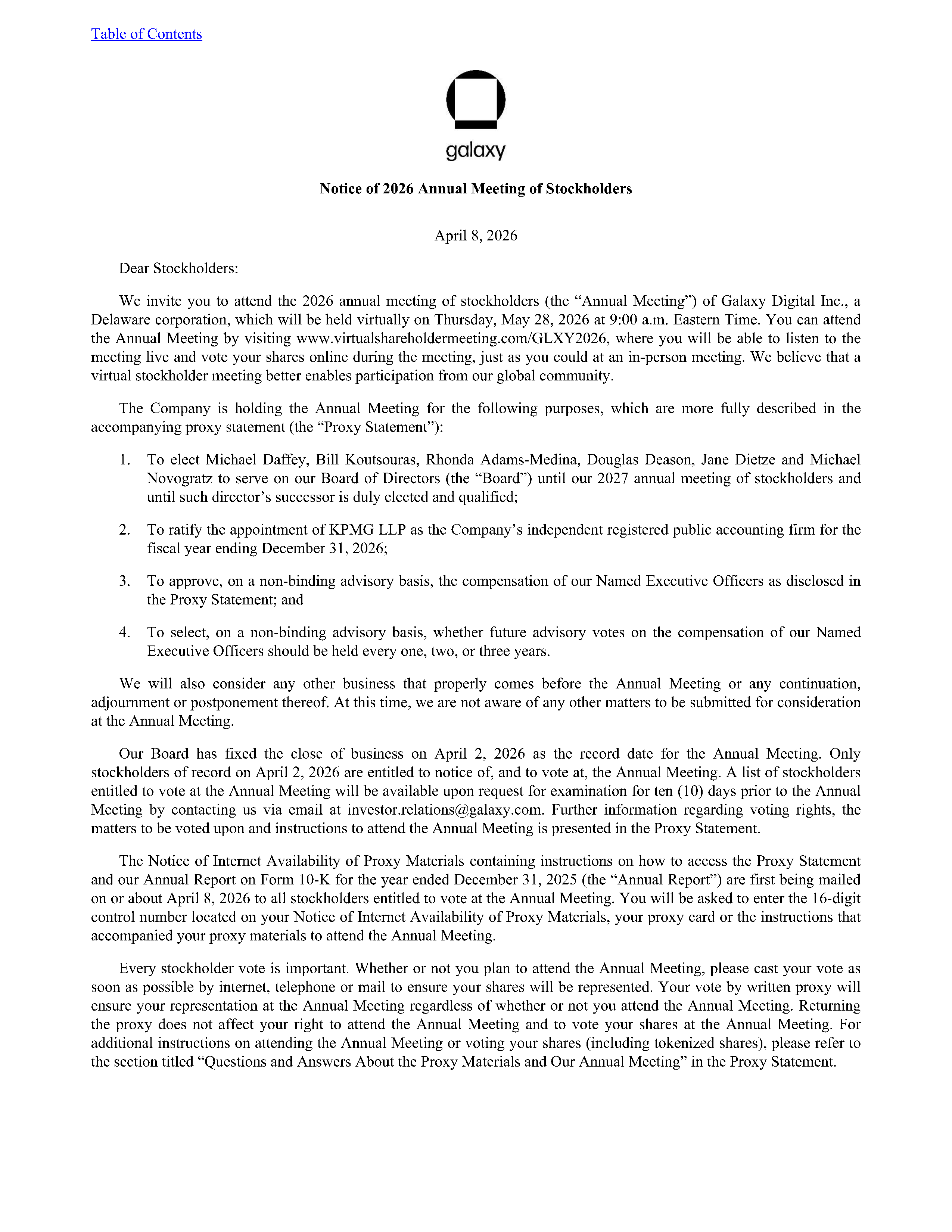 2026 Proxy Statement